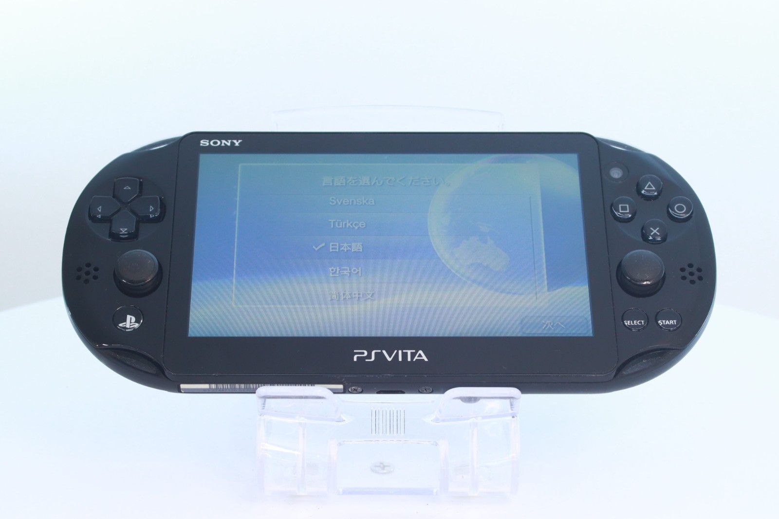 JP Game PS Vita PCH-2000 Black [ Rank：A]
