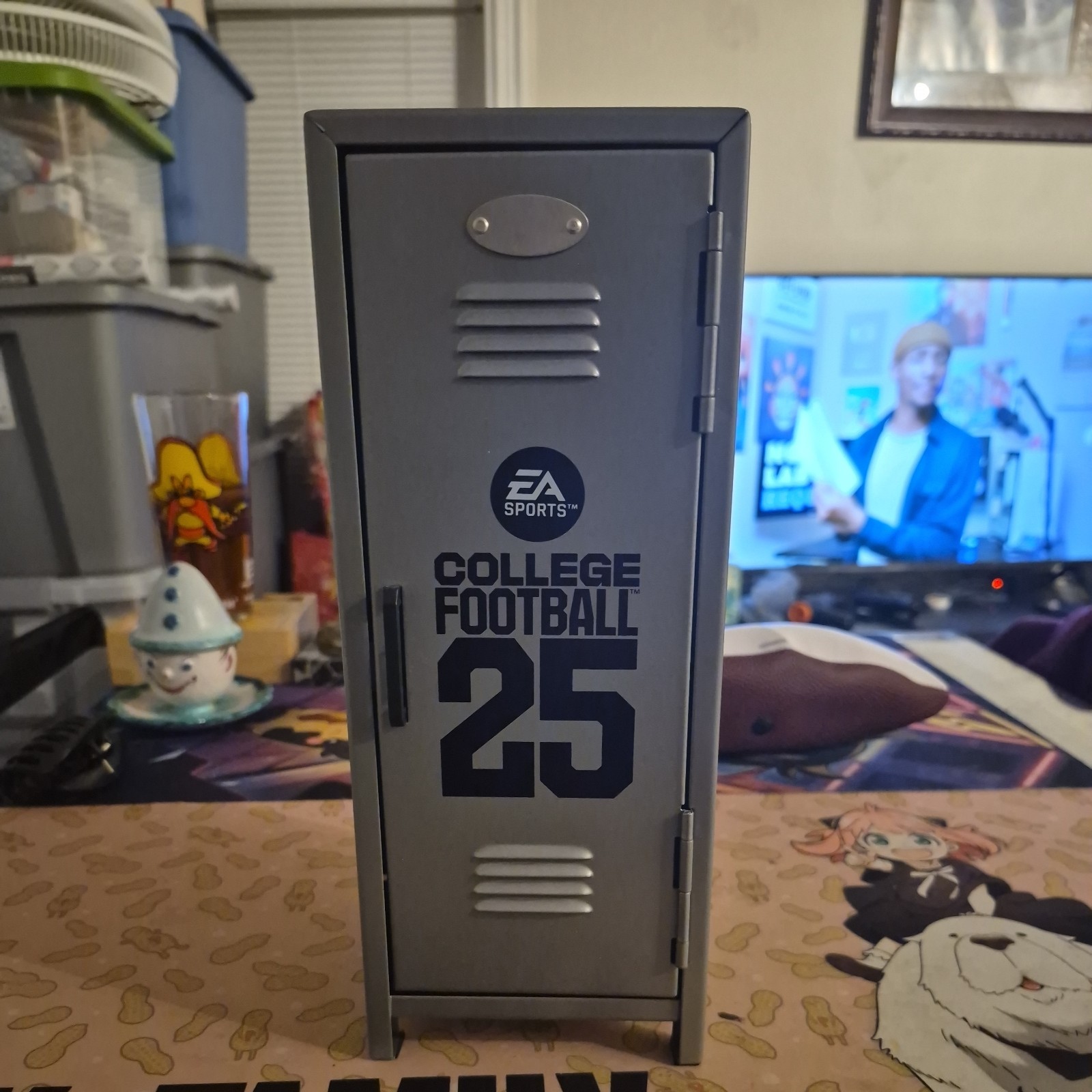 EA Sports College Football 25 Homecoming Metal Pack Locker And Mini Football