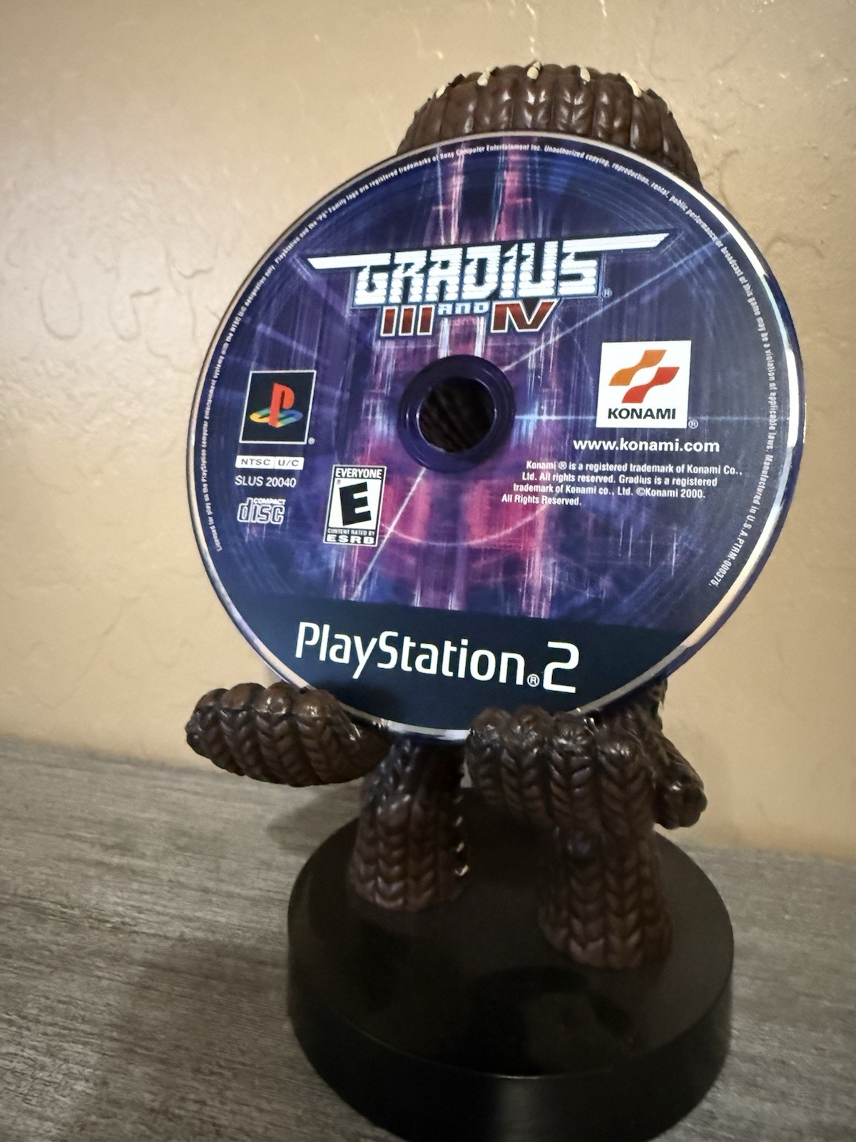 Gradius III 3 and IV 4 Ps2 Sony Playstation 2 Disc Only Tested