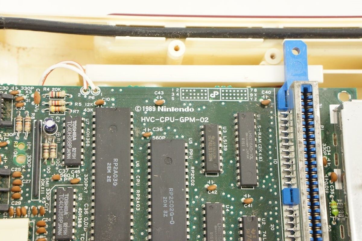 Nintendo Famicom Console HVC-CPU-GPM-02 Tested HVC-001 System only HC5336583