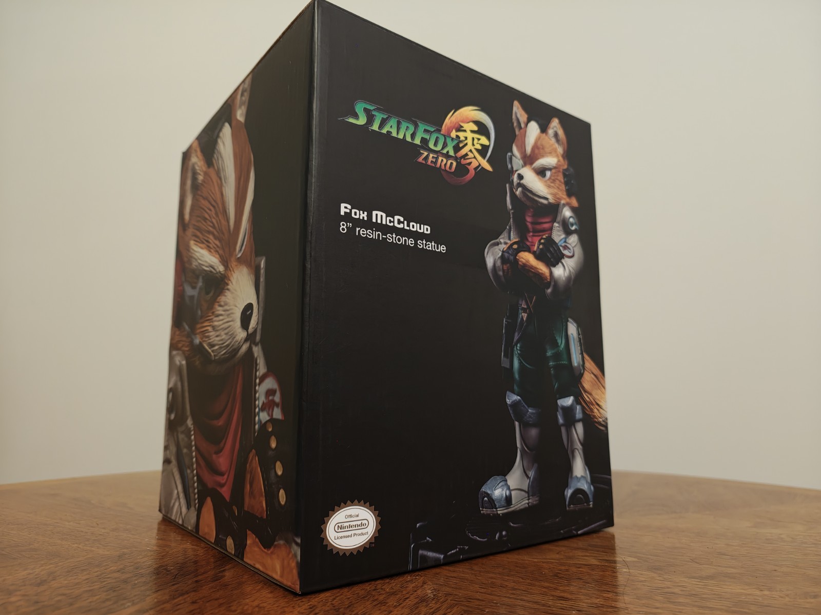 🔥 Star Fox Zero – Fox McCloud 8″ Resin Stone Statue – Nintendo – Power A 🔥