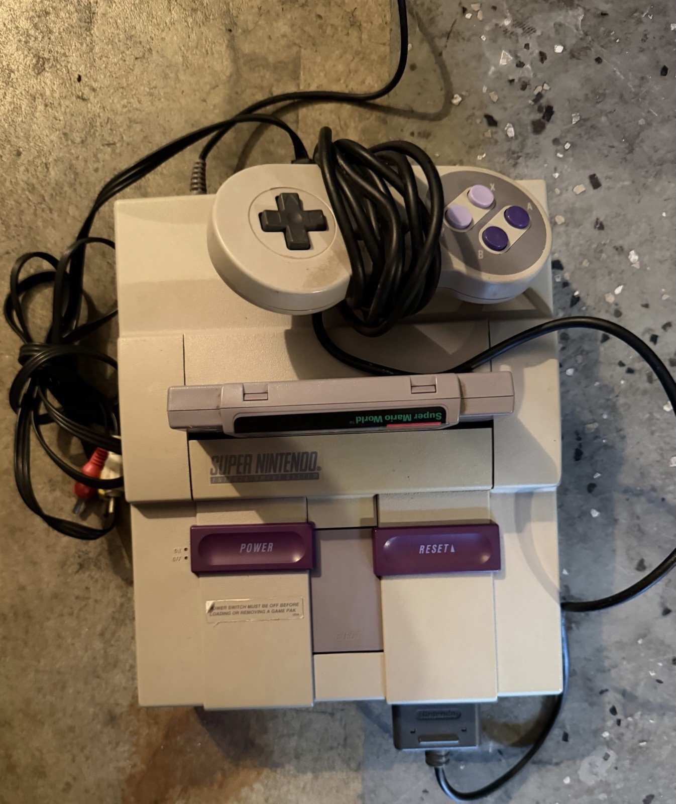 Nintendo Super Nintendo entertainment system
