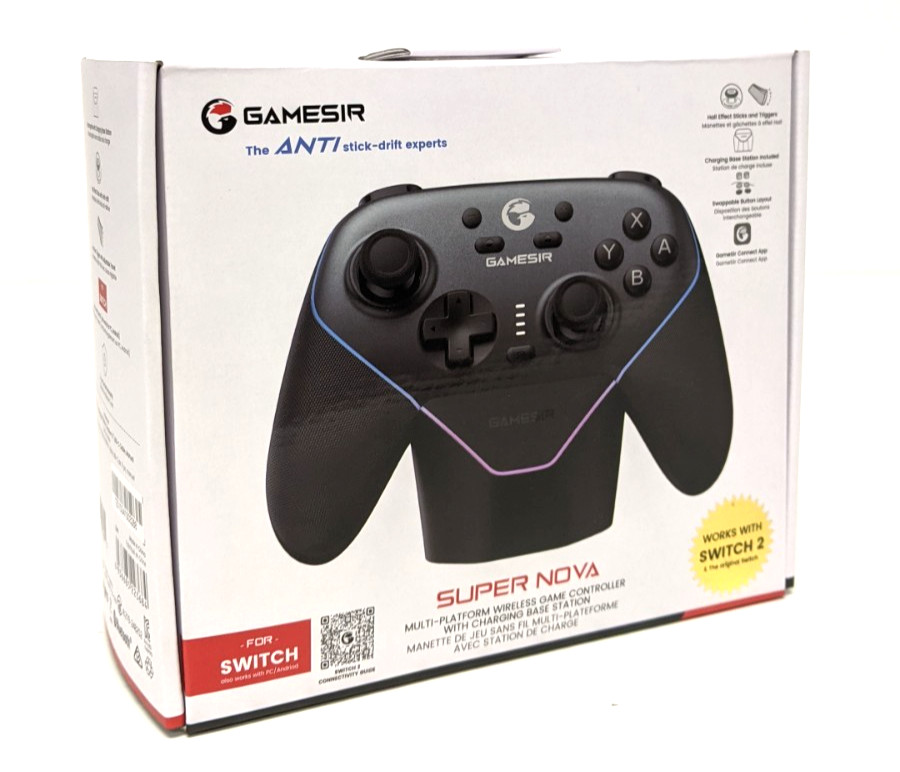 GameSir Super Nova Wireless Controller PC Switch 2 Android w/Charging Dock New