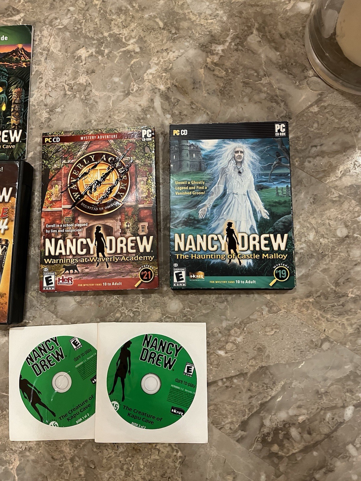 Lot of 15 Her Interactive Nancy Drew PC games