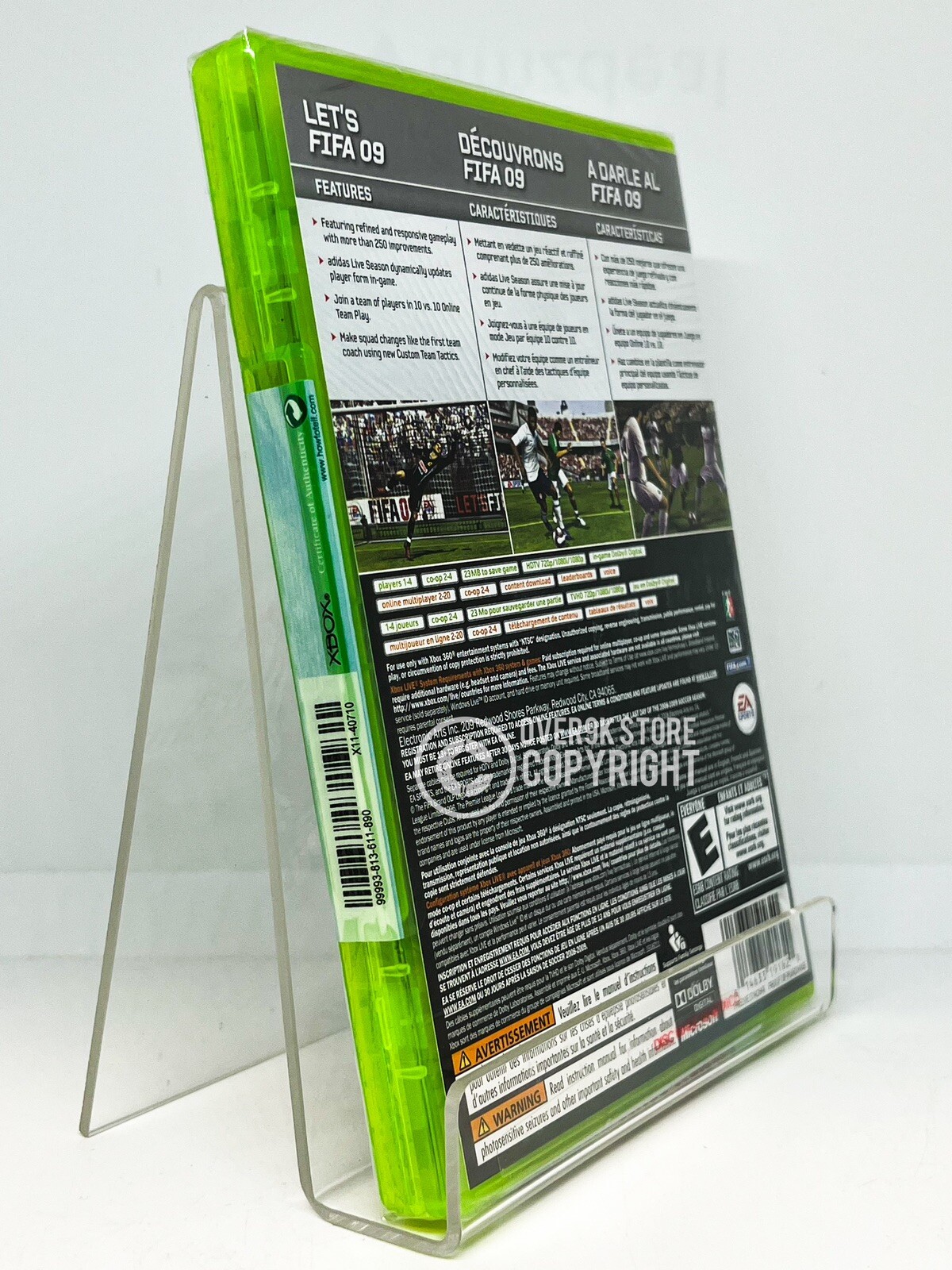 FIFA Soccer 09 – Xbox 360 – Brand New | Factory Sealed