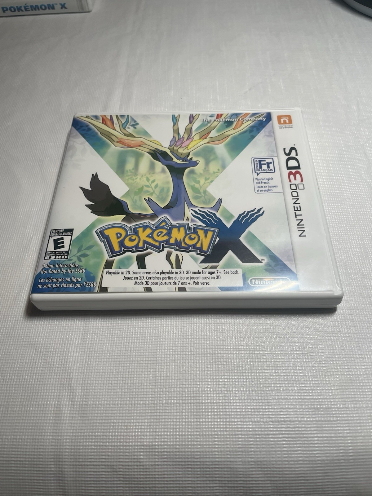 Pokemon X (Nintendo 3DS, 2013) Complete & Tested