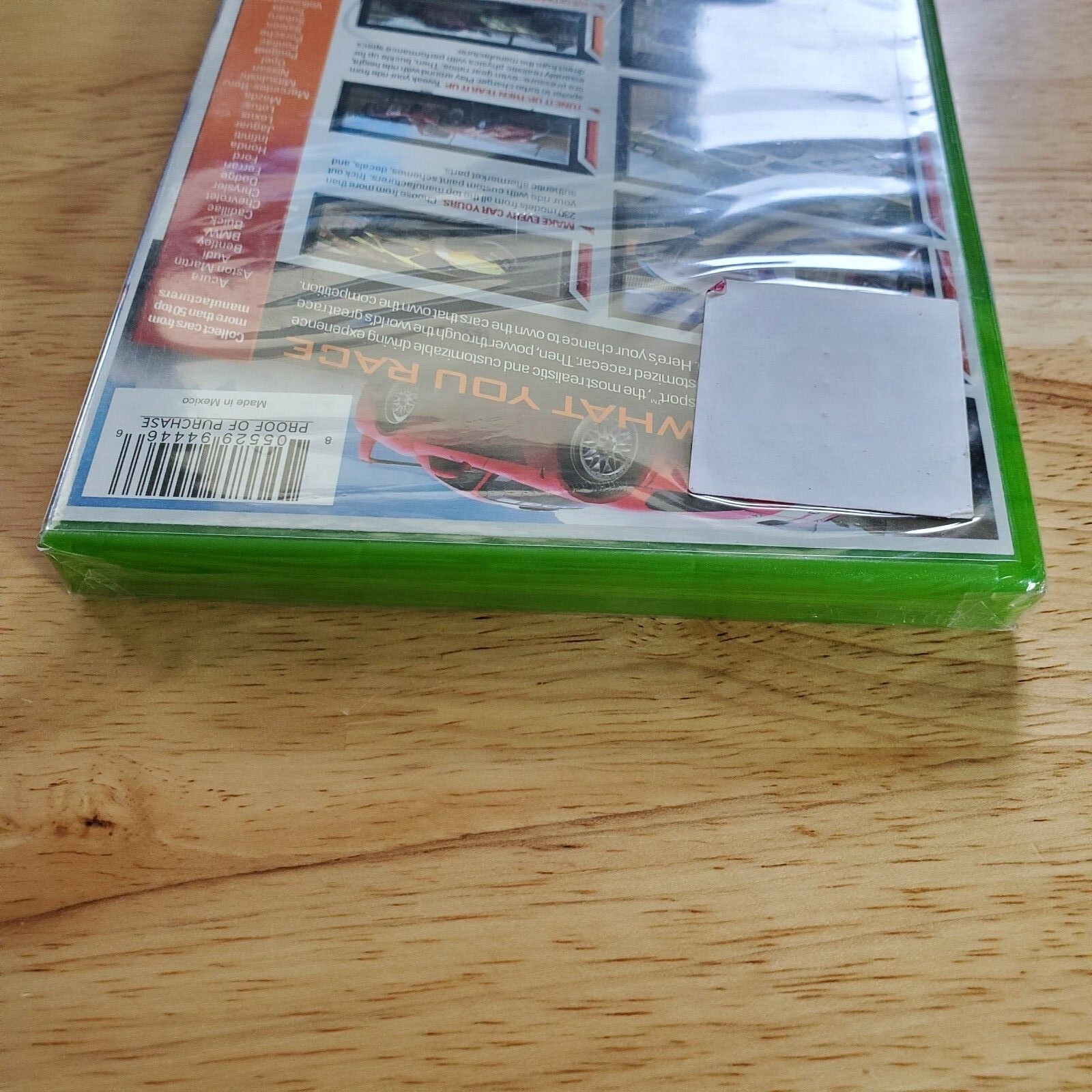 Forza Motorsport (Microsoft Xbox, 2005) BRAND NEW. See Condition notes