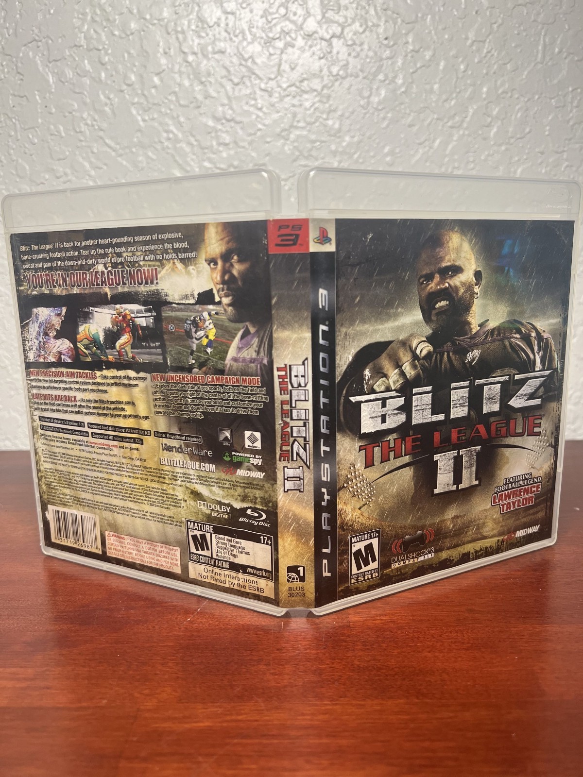 Blitz: The League 2 – (Sony PlayStation 3, 2008) PS3 No Manual Tested *Read*