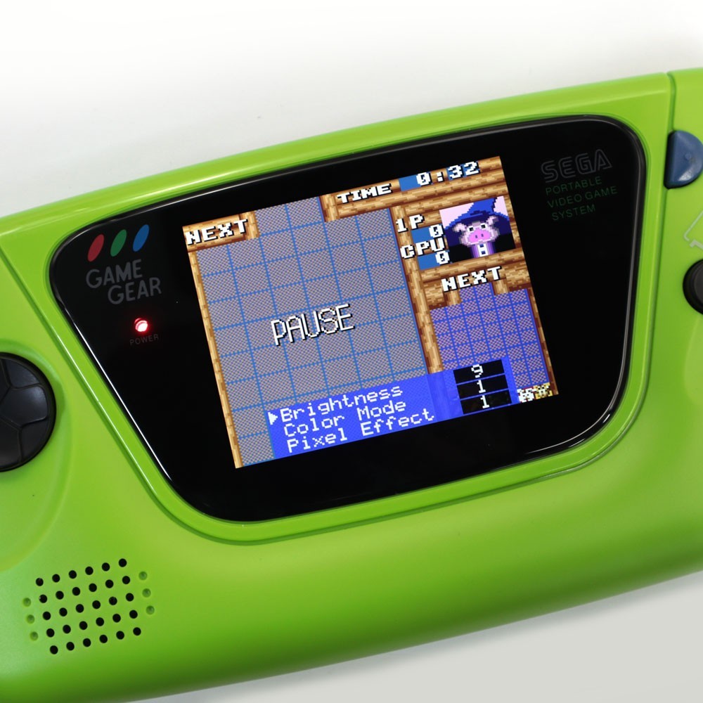 3.5 Inch Drop in SEGA Game Gear Laminated IPS LCD Kits W/Shell 640×480 display