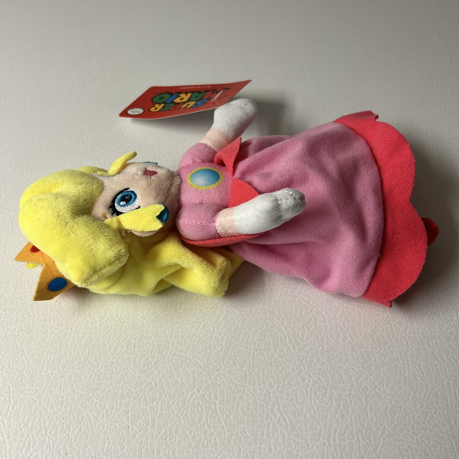 New SUPER MARIO Brothers – PRINCESS PEACH Pink Plush Stuffed 9” NWT