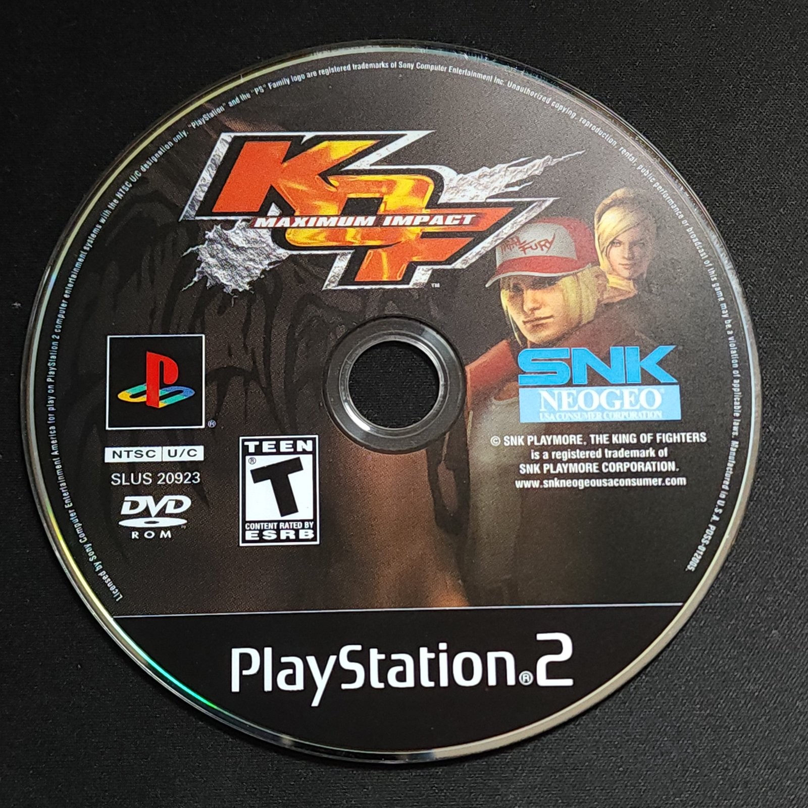 KOF Maximum Impact PS2 CIB NTSC-U/C Tested Authentic