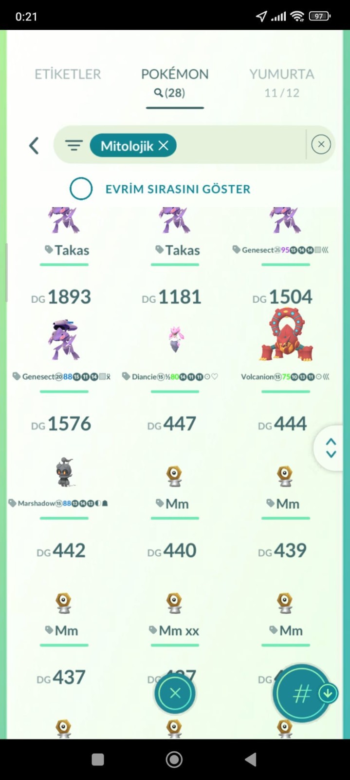 Pokémon Go Acc level 72 lvl – Hundo Shaymin 100iv – iv100 10 Legend