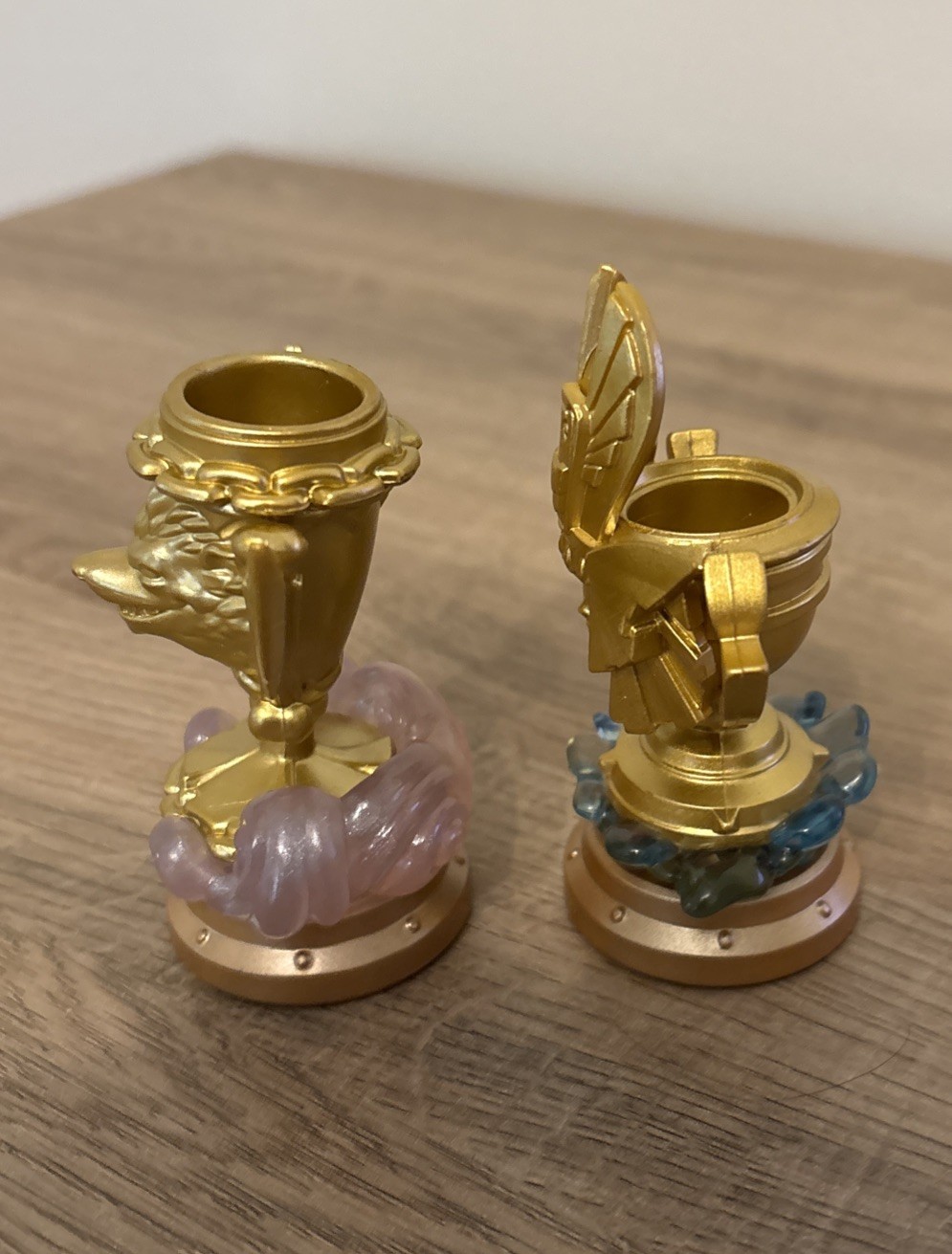 2015 Activision Skylanders Superchargers Golden Queen Sea & Sky Trophy Figures
