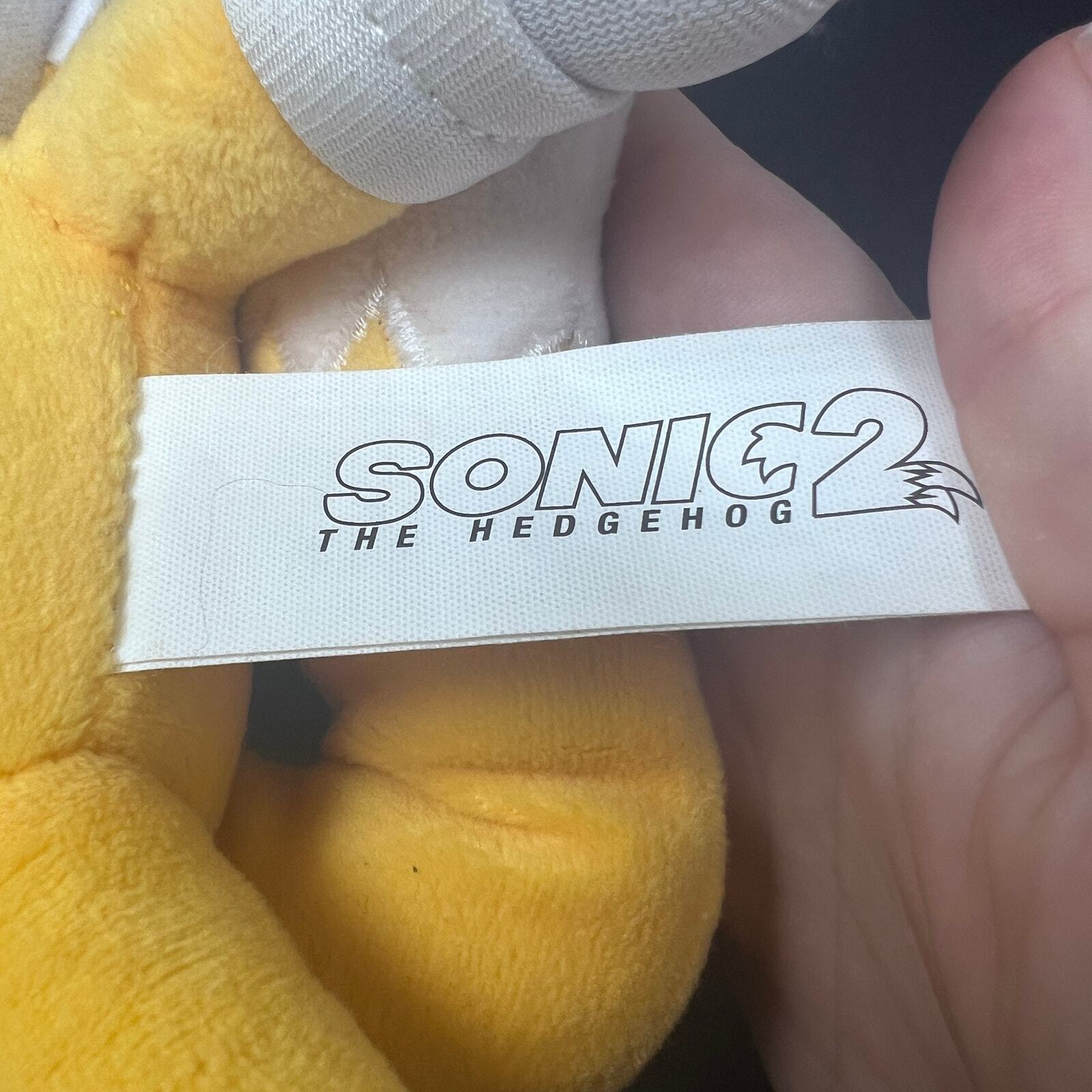 Jakks Pacific Sonic The Hedgehog 3 Movie Tails 9” Yellow Plush 2022