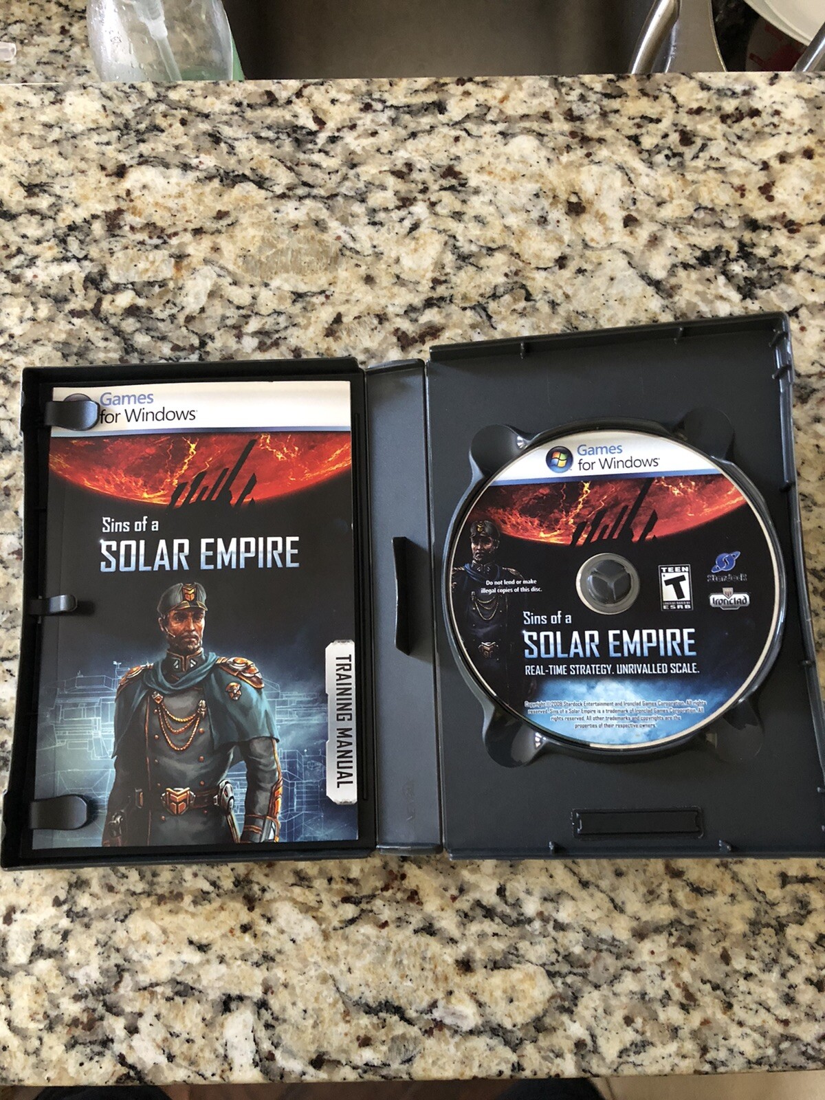 SINS OF A SOLAR EMPIRE (PC), 2008) BRAND NEW Includes Training MANUAL NEW !!!