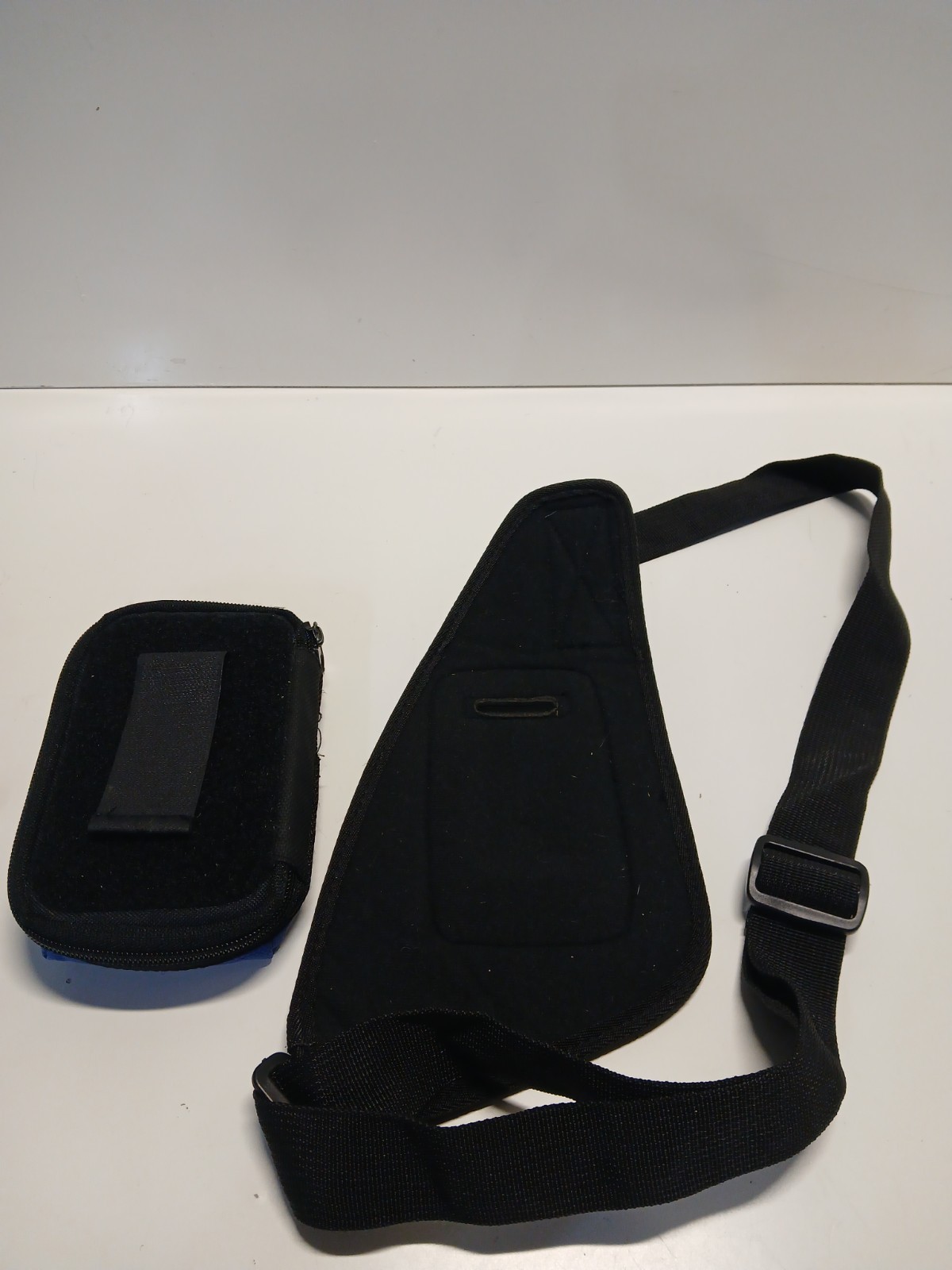 Vintage Nintendo Game Boy Advance Storage Case Cross Body Bag/ Fanny Pack Blue