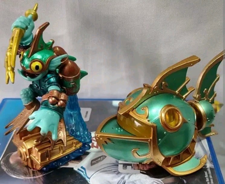 Skylanders SUPERCHARGERS Bundle GILL GRUNT & REEF RIPPER Switch Xbox One PS4 Wii