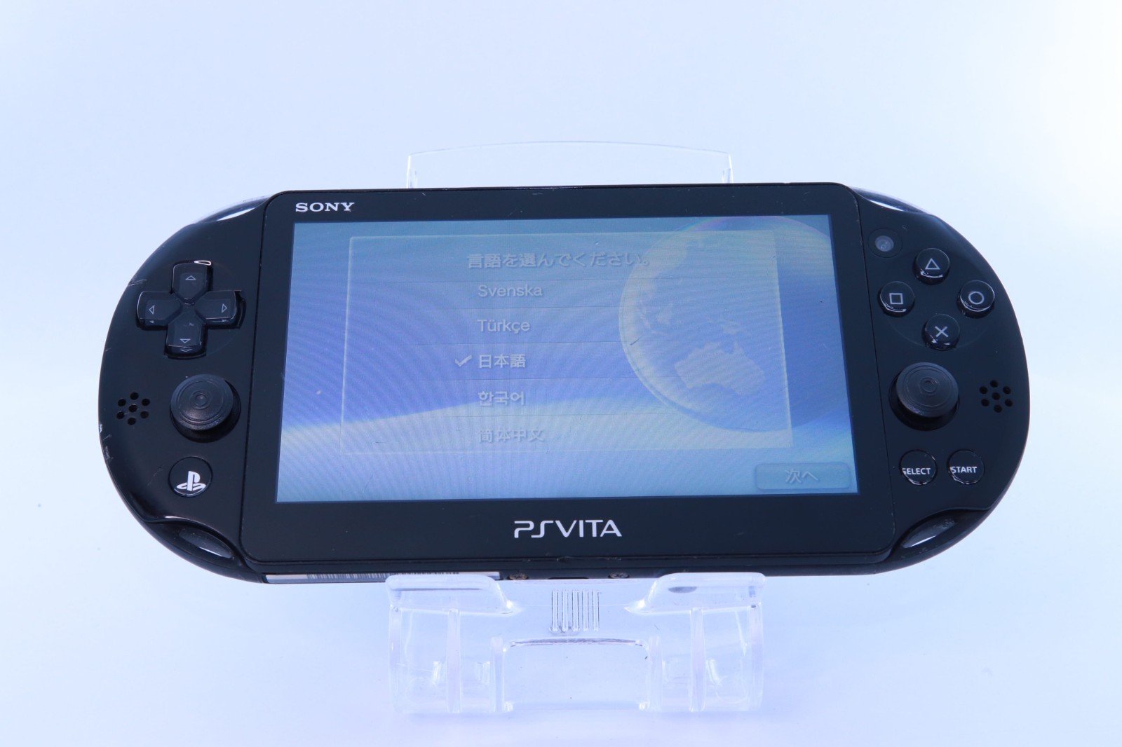JP Game PS Vita PCH-2000 Black [ Rank：B]