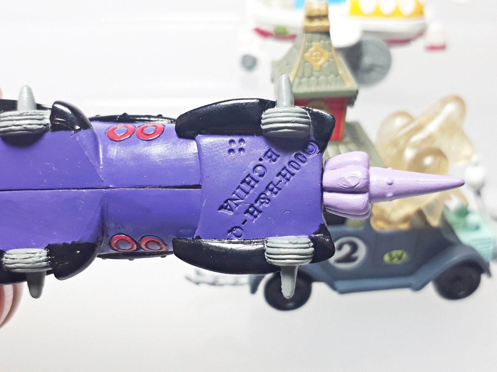 Wacky Races Vehicle Figure Set (6) Bandai HG Mean Machine Creepy Coupe 1.3-2.9″