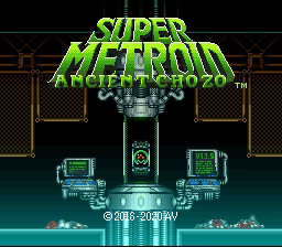SNES SUPER METROID: ANCIENT CHOZO