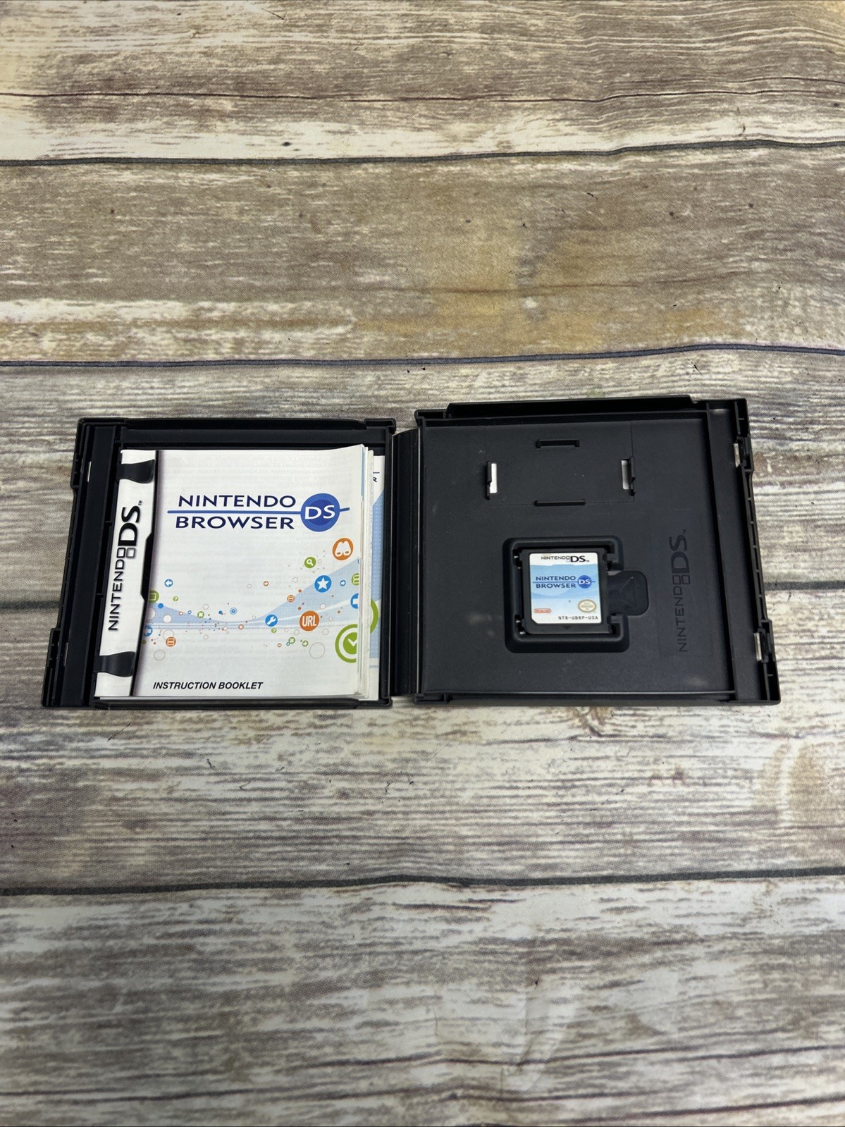 Nintendo DS Browser (Nintendo DS, 2007) Complete W/ Manual TESTED WORKING