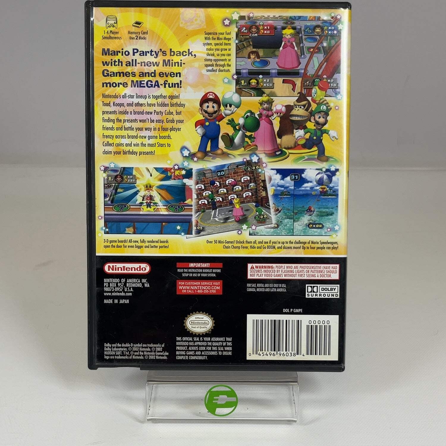 Mario Party 4 (Nintendo GameCube, 2002)