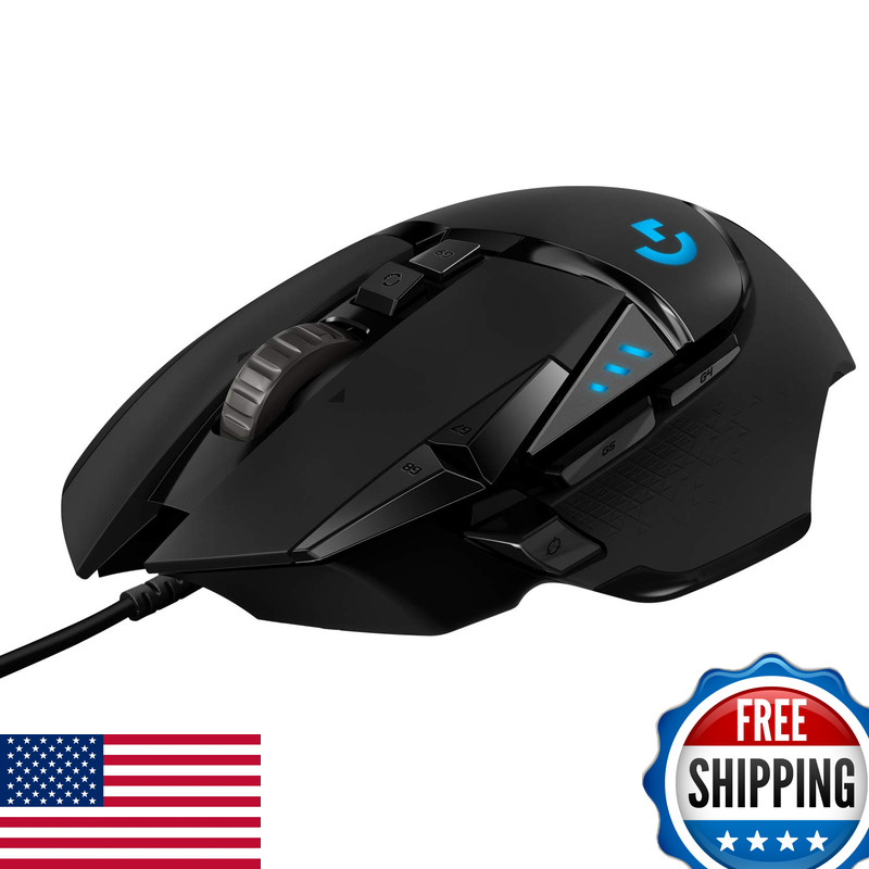 Logitech G502 Hero High Performance Wired Gaming Mouse Hero 25K Sensor 25600