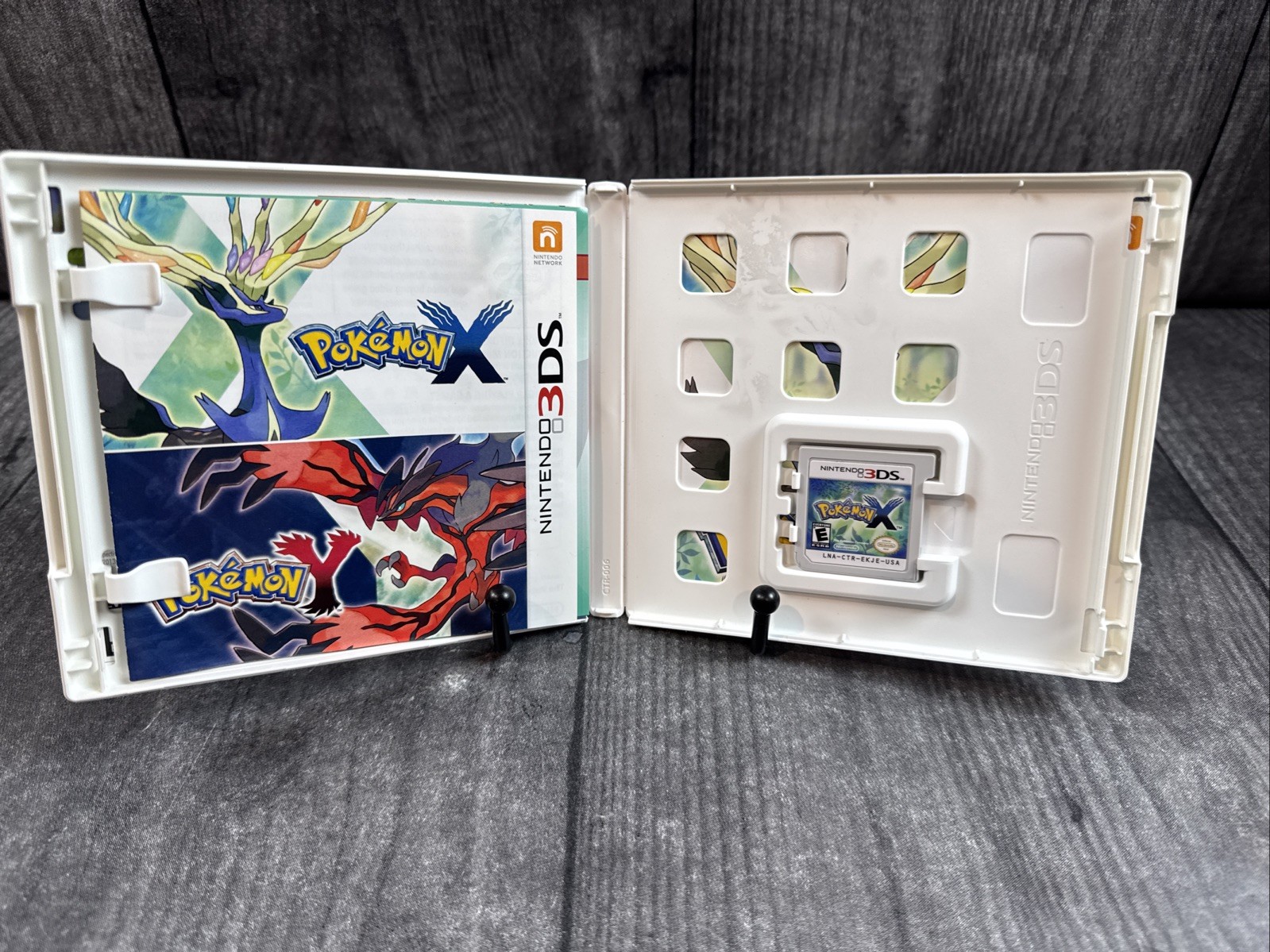 Pokémon X Nintendo 3DS Video Game 2013 IOB W/Insert Tested Works