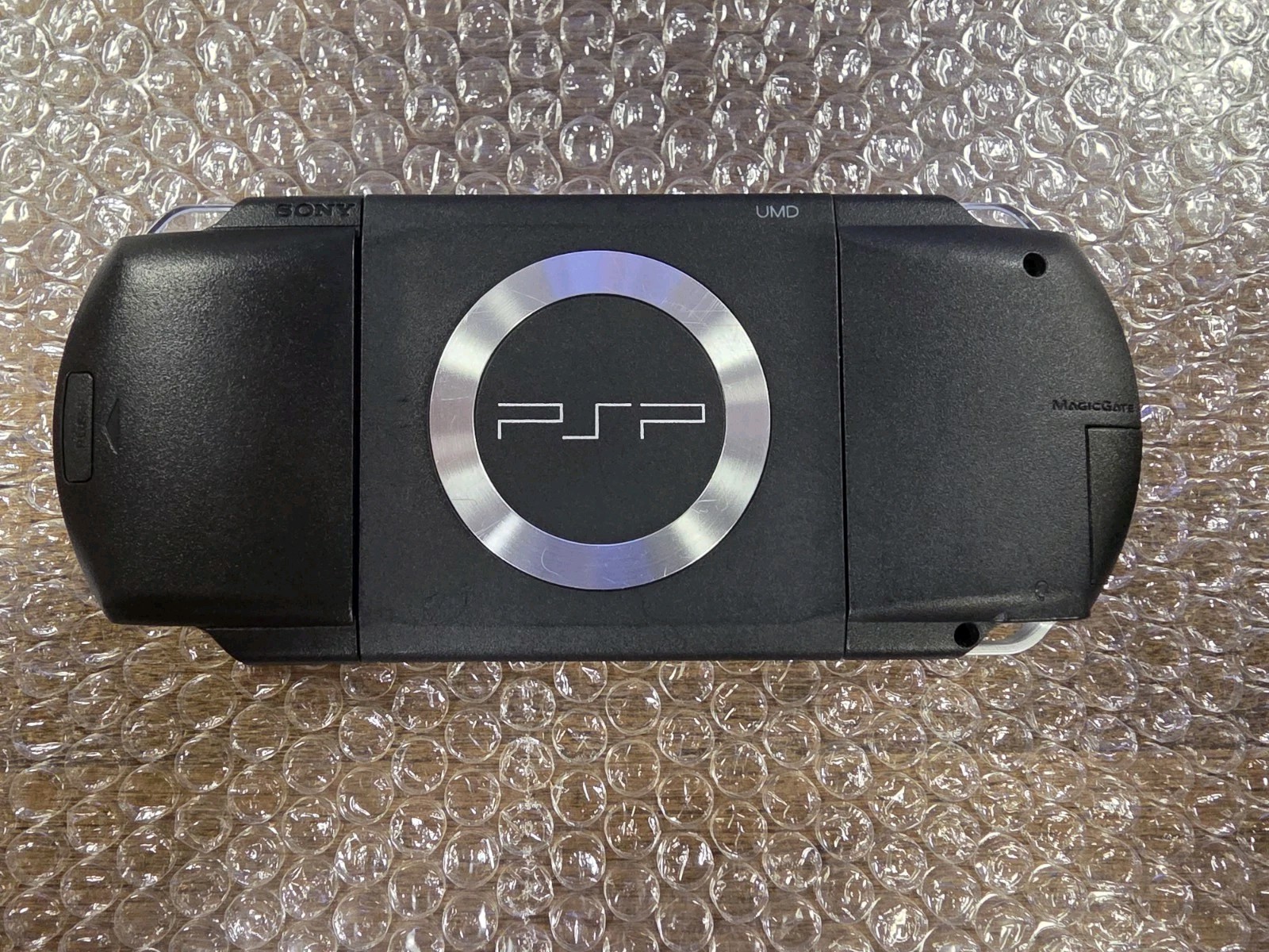 Sony PlayStation Portable Black PSP-1000 Handheld System Tested And Working