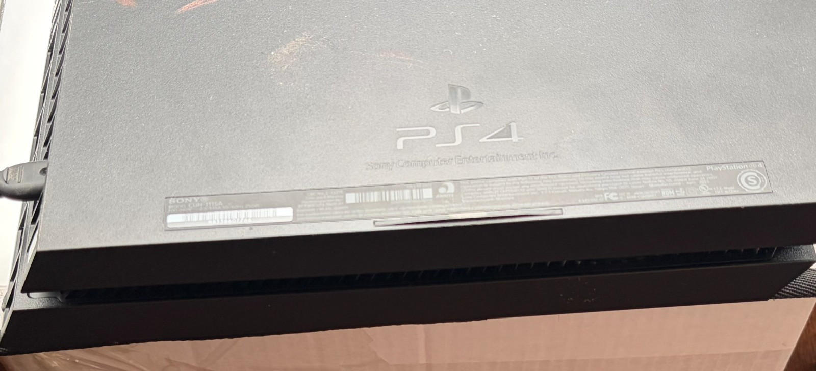 Sony PlayStation 4 PS4 Console 500GB White DualShock 4 Controller Tested Works