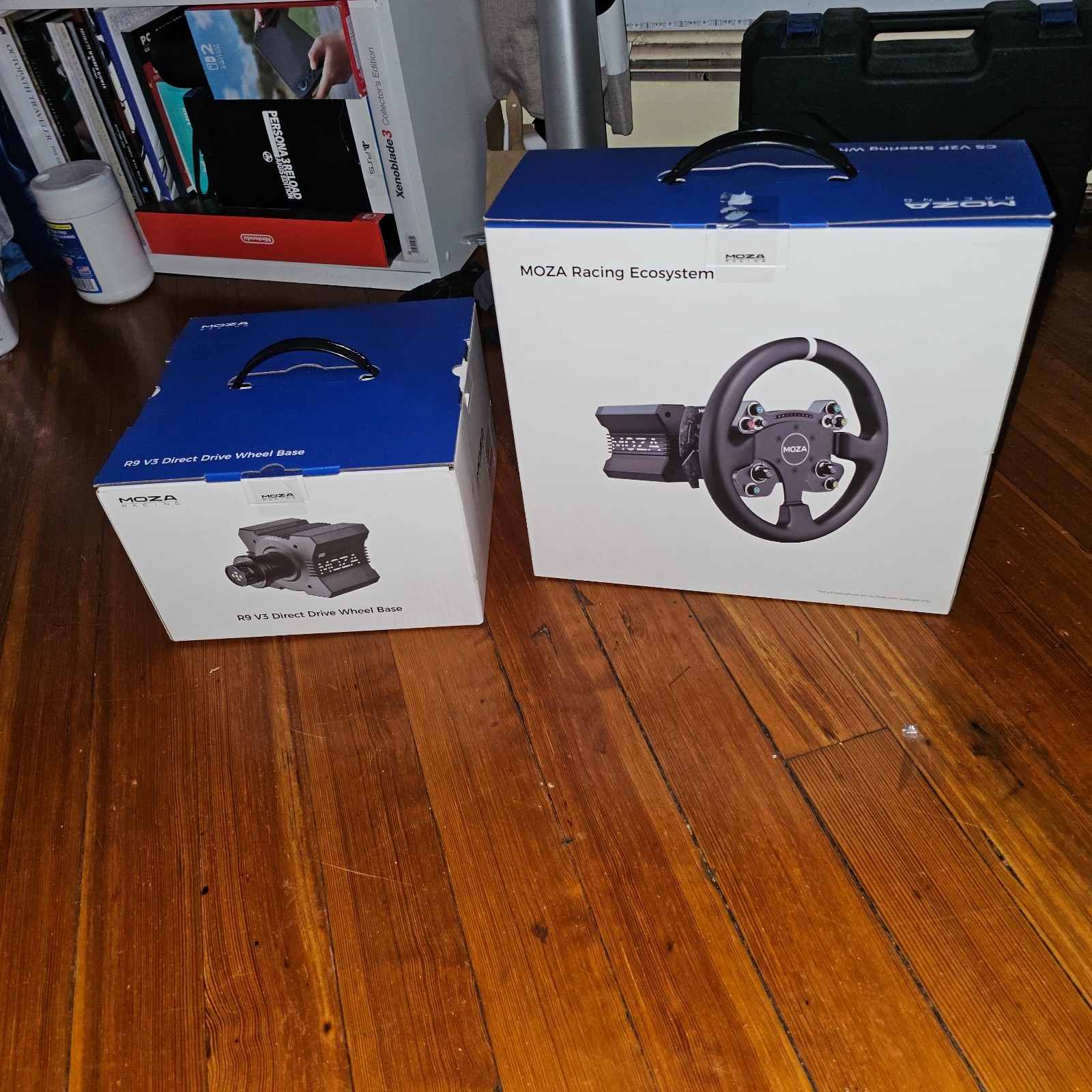 Moza Racing – R9 V3 Direct Drive + MOZA CS V2 + Desk Mount PXN Z9