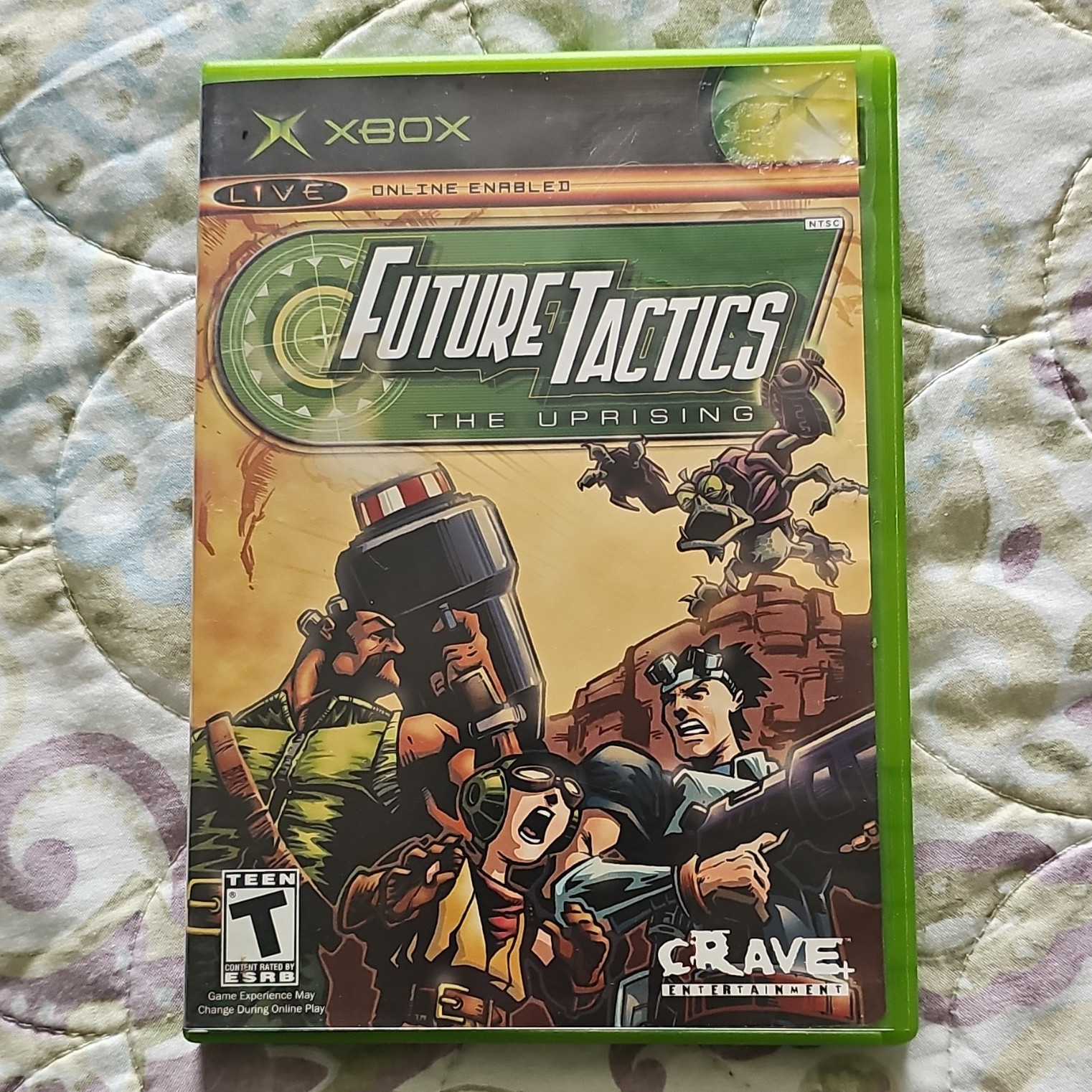 Crave Future Tactics: The Uprising Strategy Xbox T NTSC-U/C 2004 Case Manual