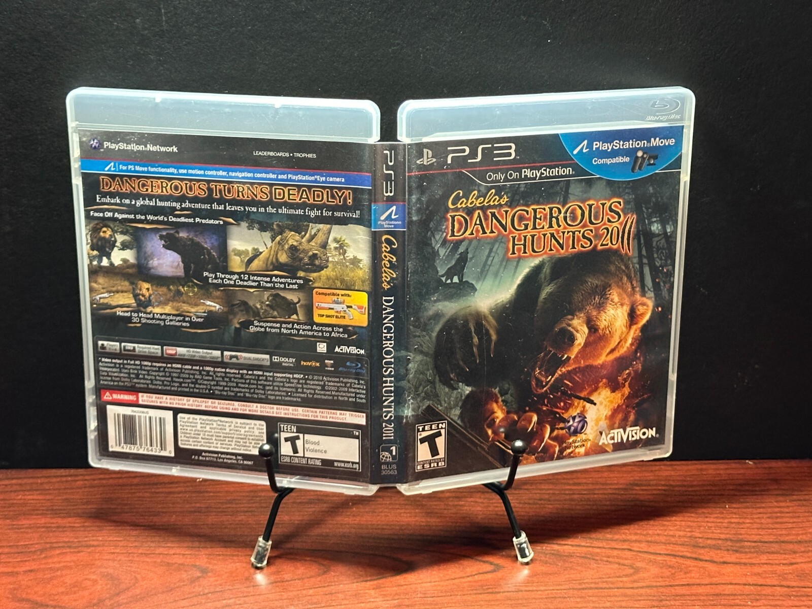 Cabela’s Dangerous Hunts 2011 PlayStation 3 PS3 NM Complete