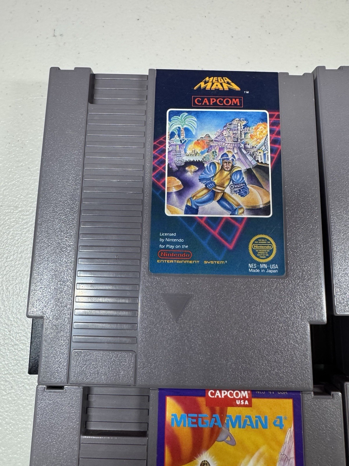 NES Nintendo Mega Man 1-6 Lot 1 2 3 4 5 6 Authentic Tested