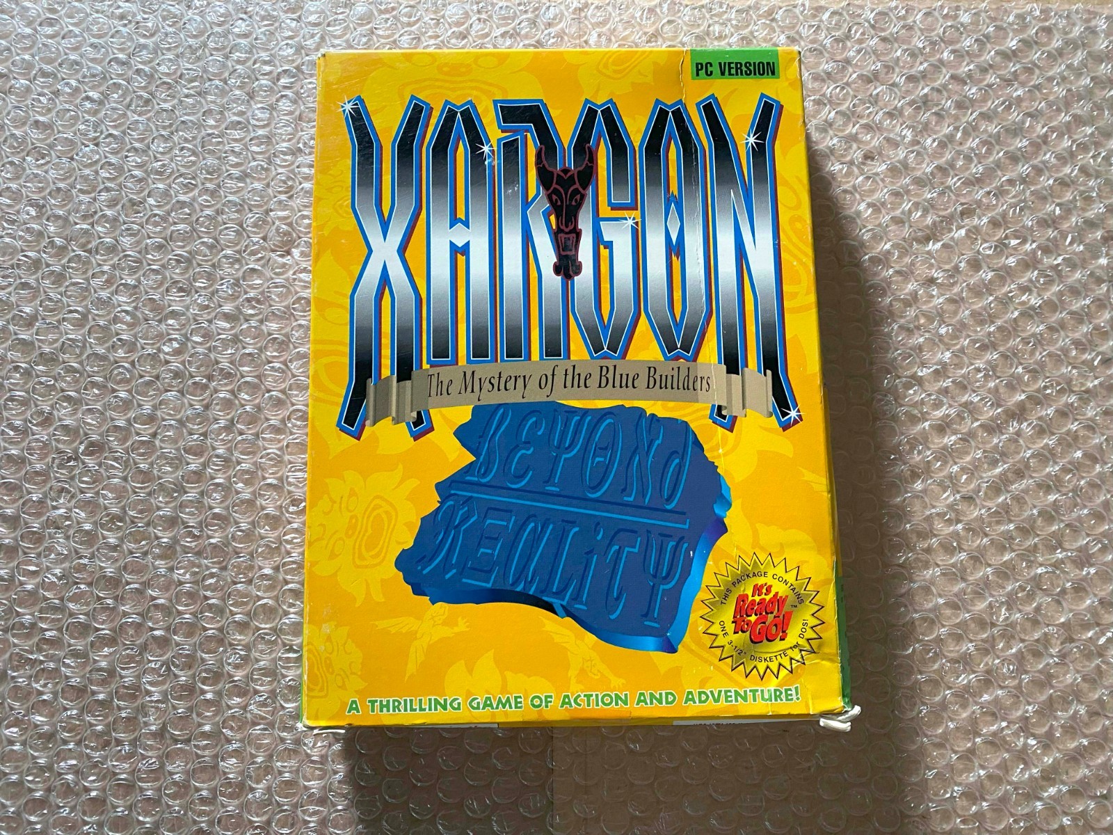 Xargon 1: Beyond Reality (Shareware) (PC 3.5″ Disk, 1994) – COMPLETE / CIB