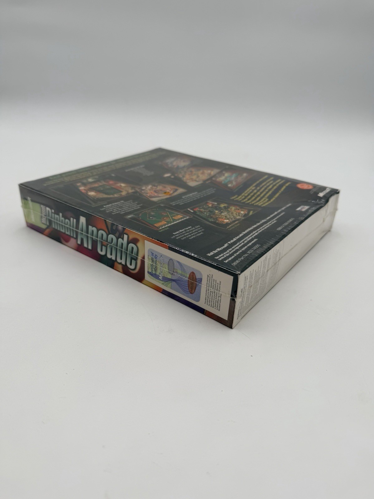 Pinball Arcade Microsoft CD-ROM Windows 95/98 1998 90s PC Video Game SEALED NOS