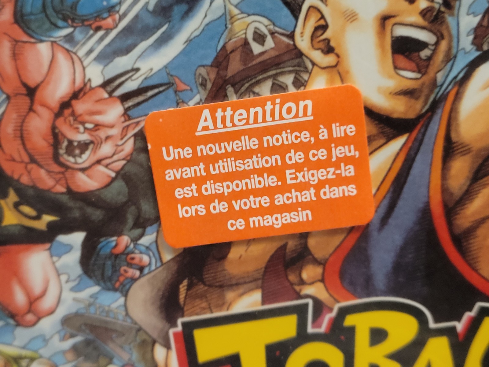 Tobal No. 1 (1996) Brand New Factory Sealed Japan Sony Playstation 1 PS1 Import