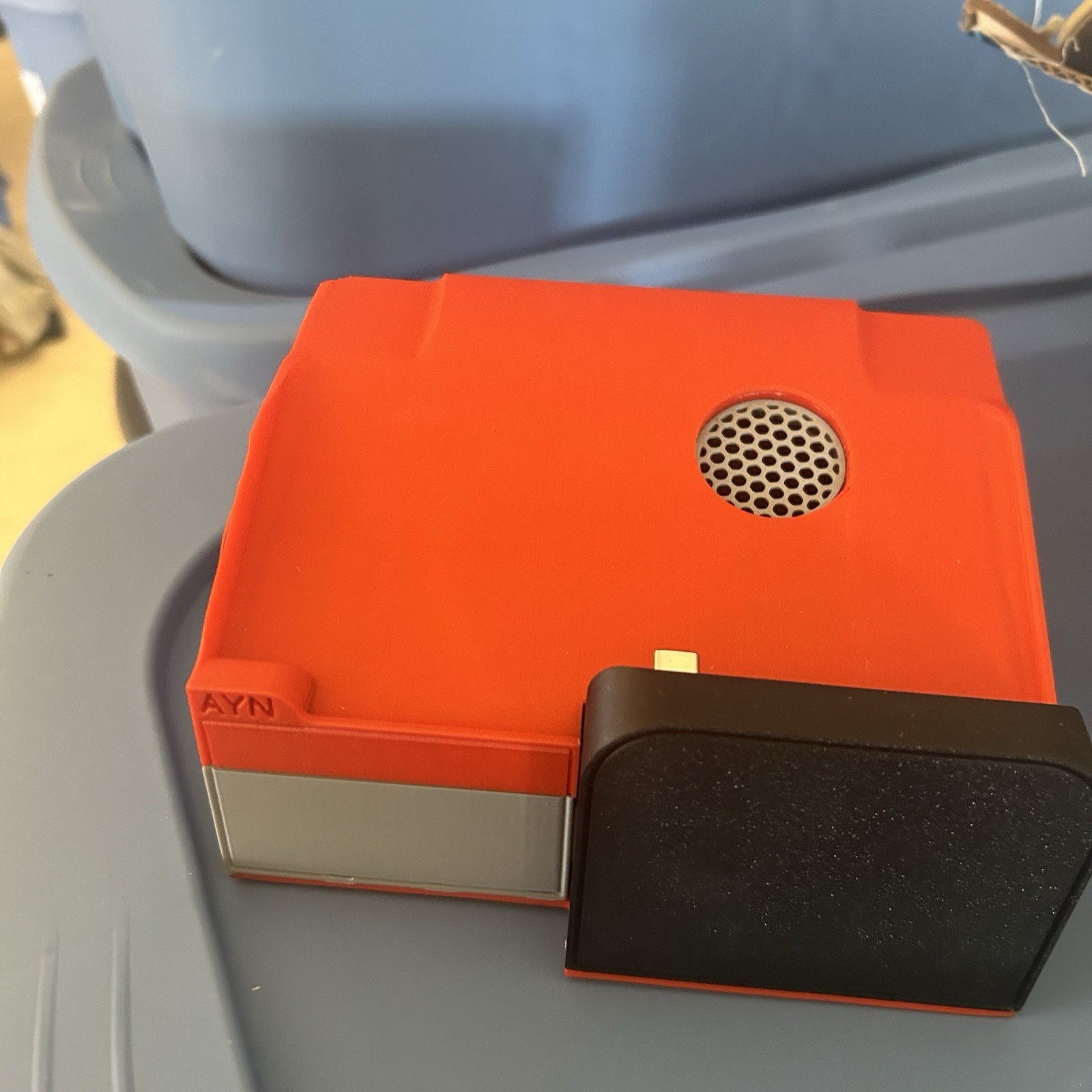 AYN Thor Dock Stand USB-C Rear Pass-Through 3D Printed New 3DS Inspired