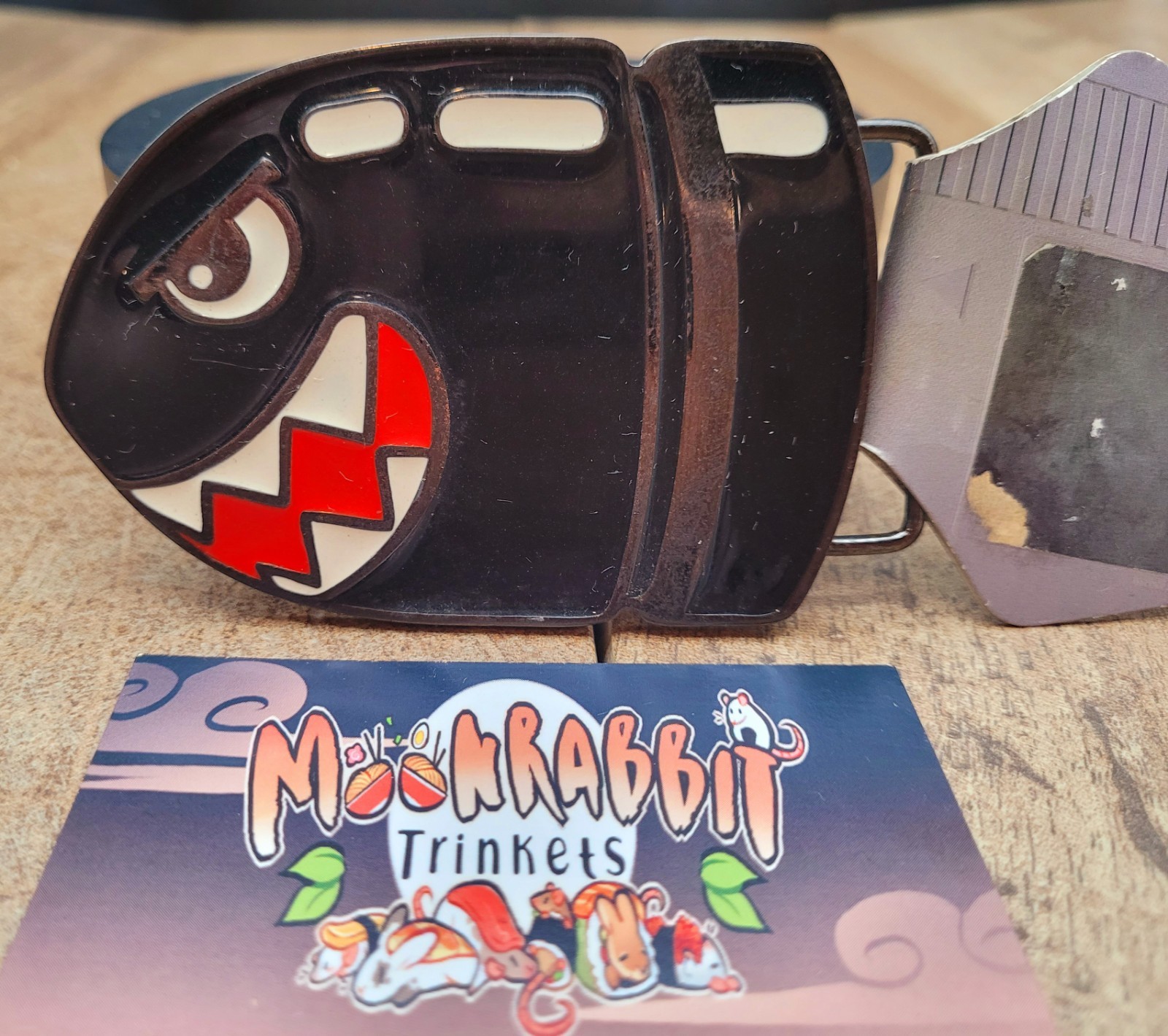 Bullet Bill – Super Mario Bros. Nintendo Bioworld 2009 Belt Buckle w/ Tag