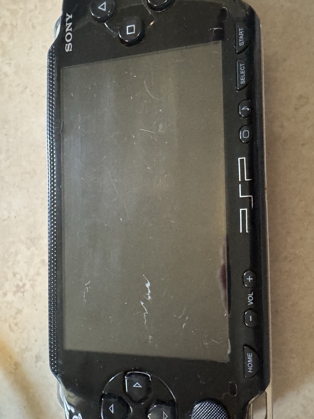 Sony PSP-1000 PlayStation Portable Black Wi-Fi Region Free w/ AC Adapter