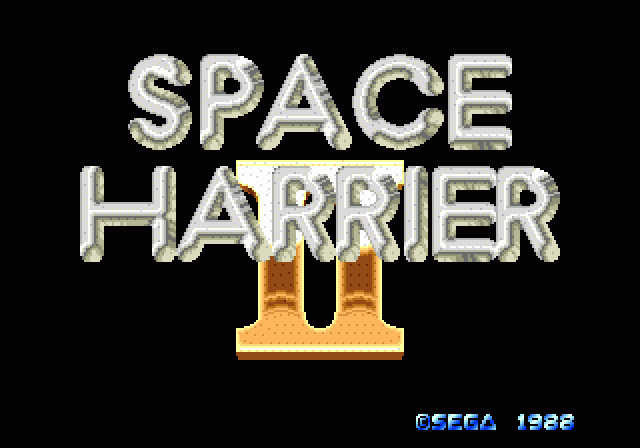 Space Harrier II – Sega Genesis Game