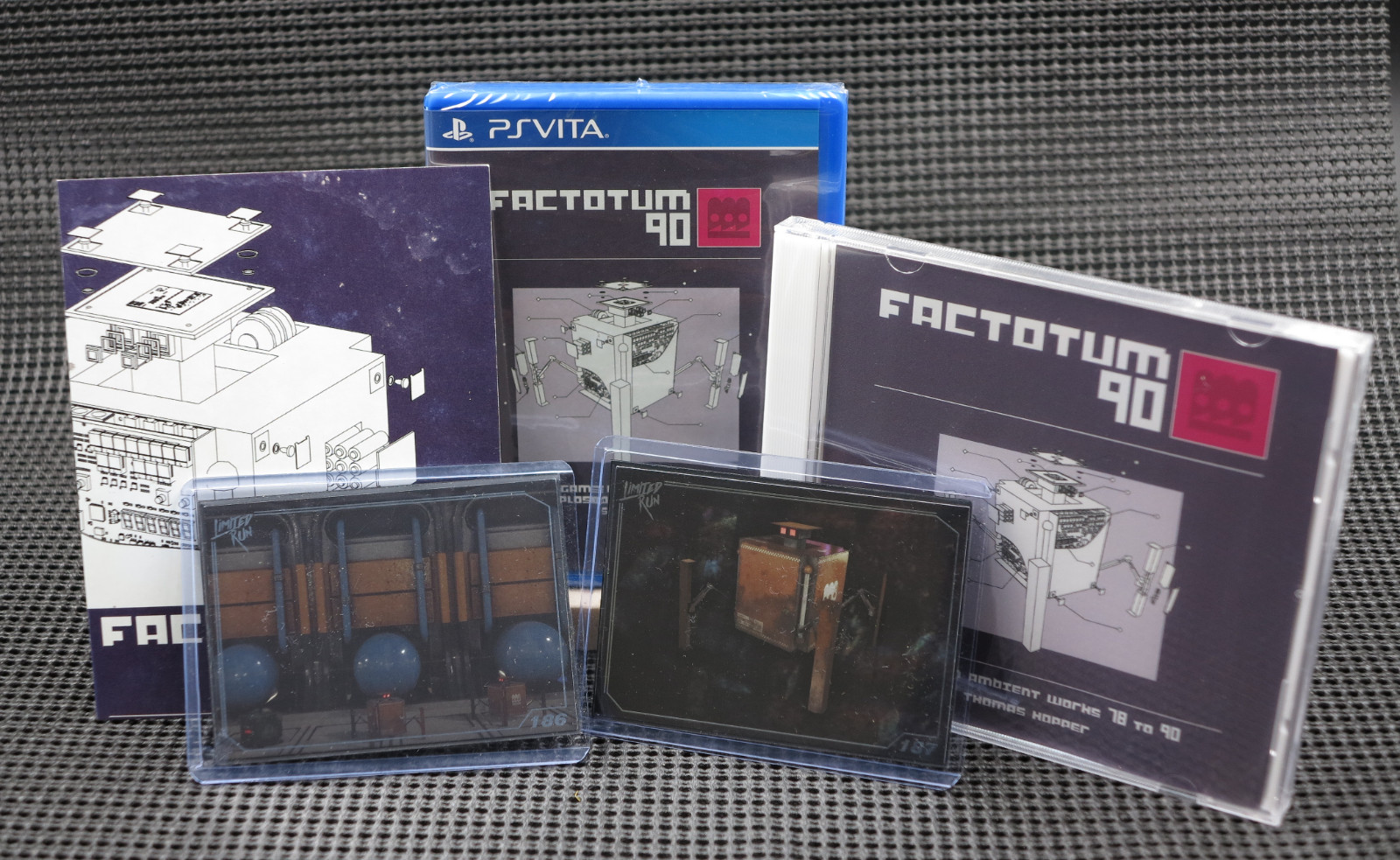 PSVita Factotum 90 Bonus Edition Limited Run Games LRG #121 – PlayStation Vita