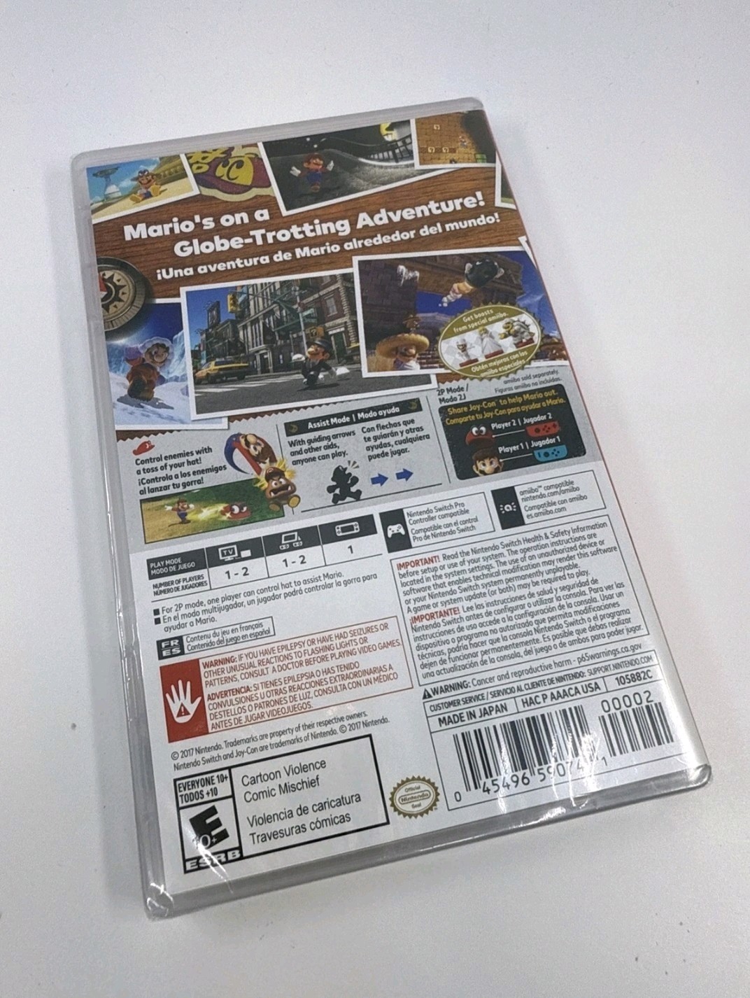 Super Mario Odyssey – Nintendo Switch (Sealed)