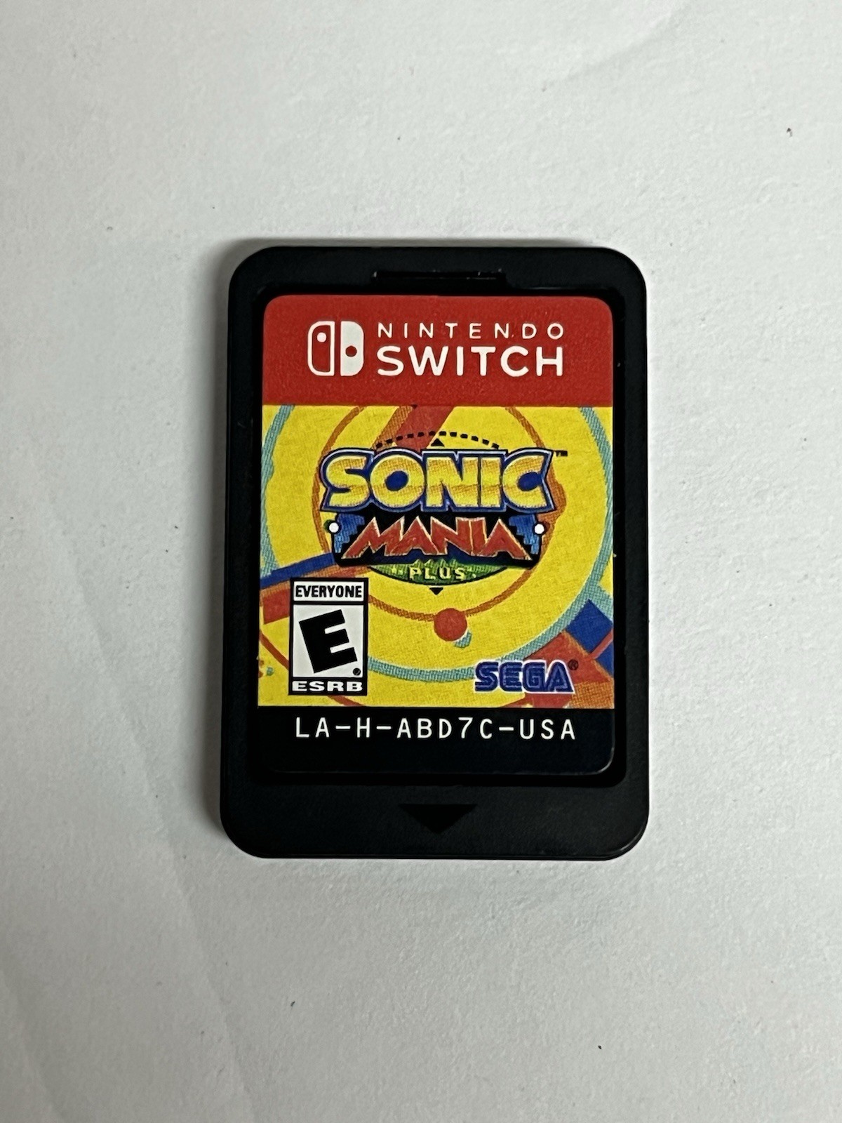 Sonic Mania Plus Nintendo Switch Video Game No Manual Multiplayers TESTED