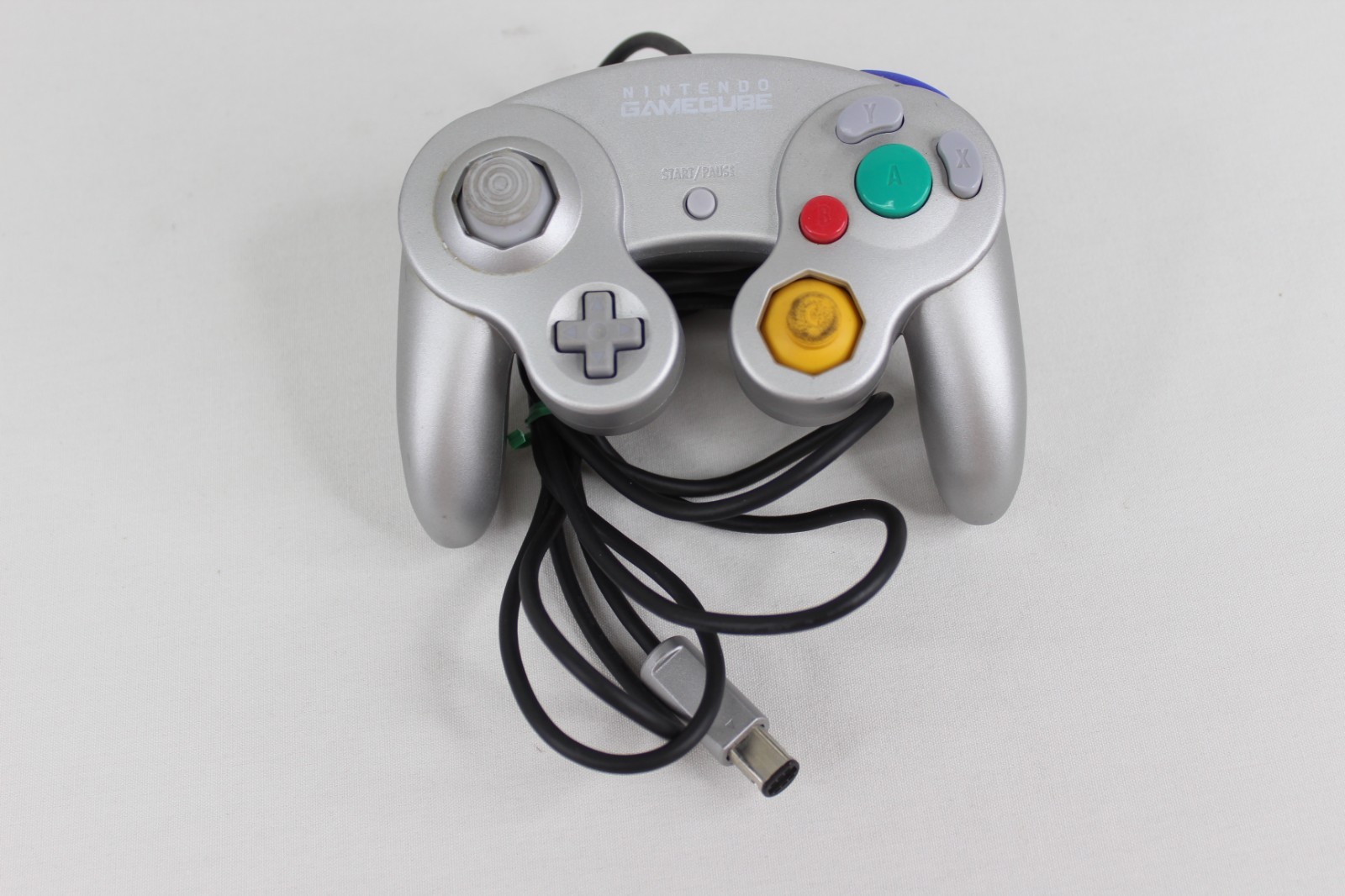 Nintendo Gamecube Console Platinum Silver Model DOL-101(USA) Bundle Game Memory
