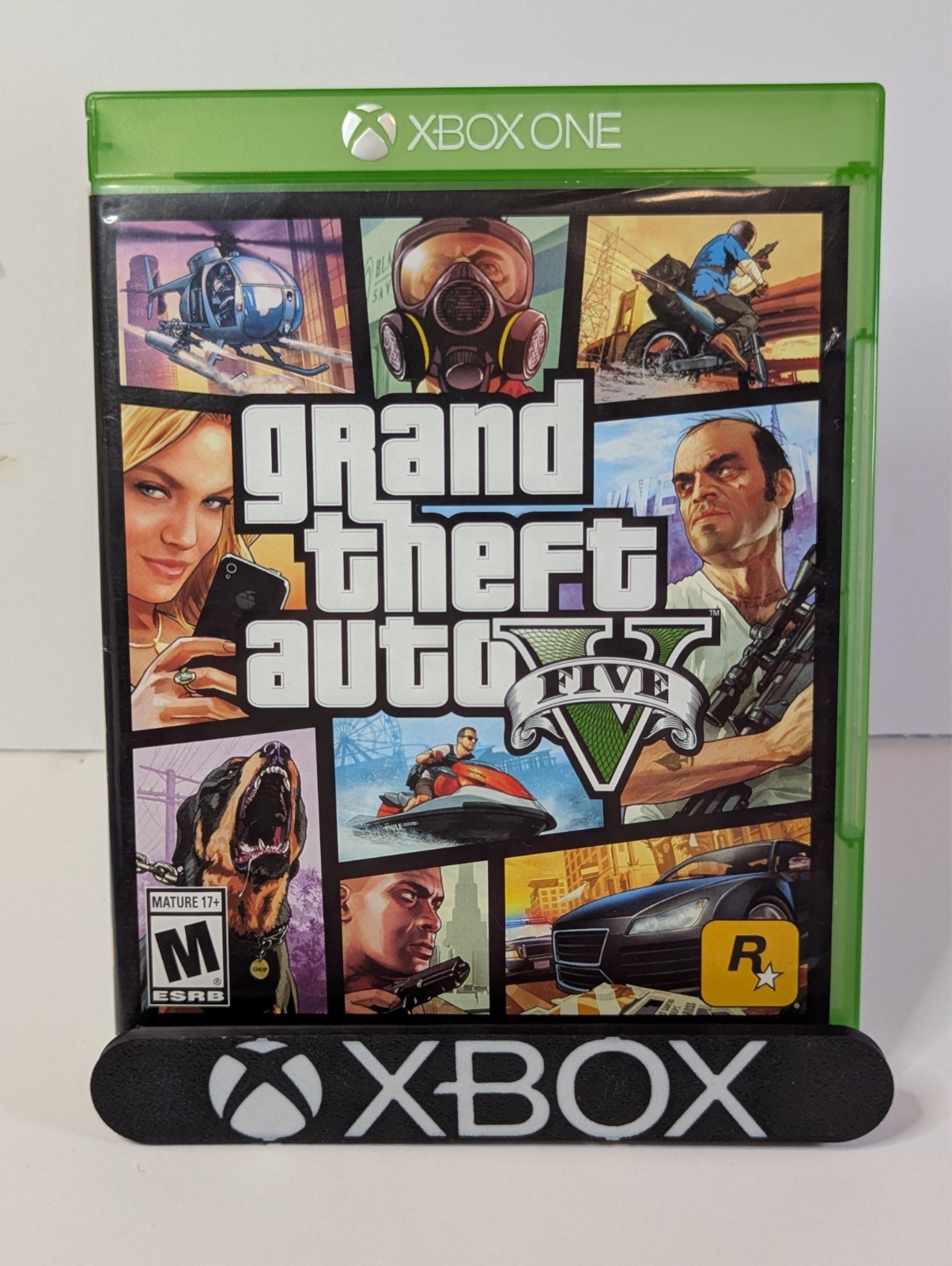Grand Theft Auto 5 – CIB/Complete – Cleaned, Tested, Working!