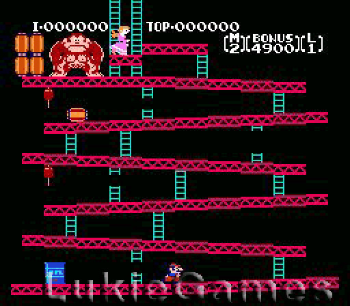 Donkey Kong Classics – 2 Games In 1 – NES Nintendo