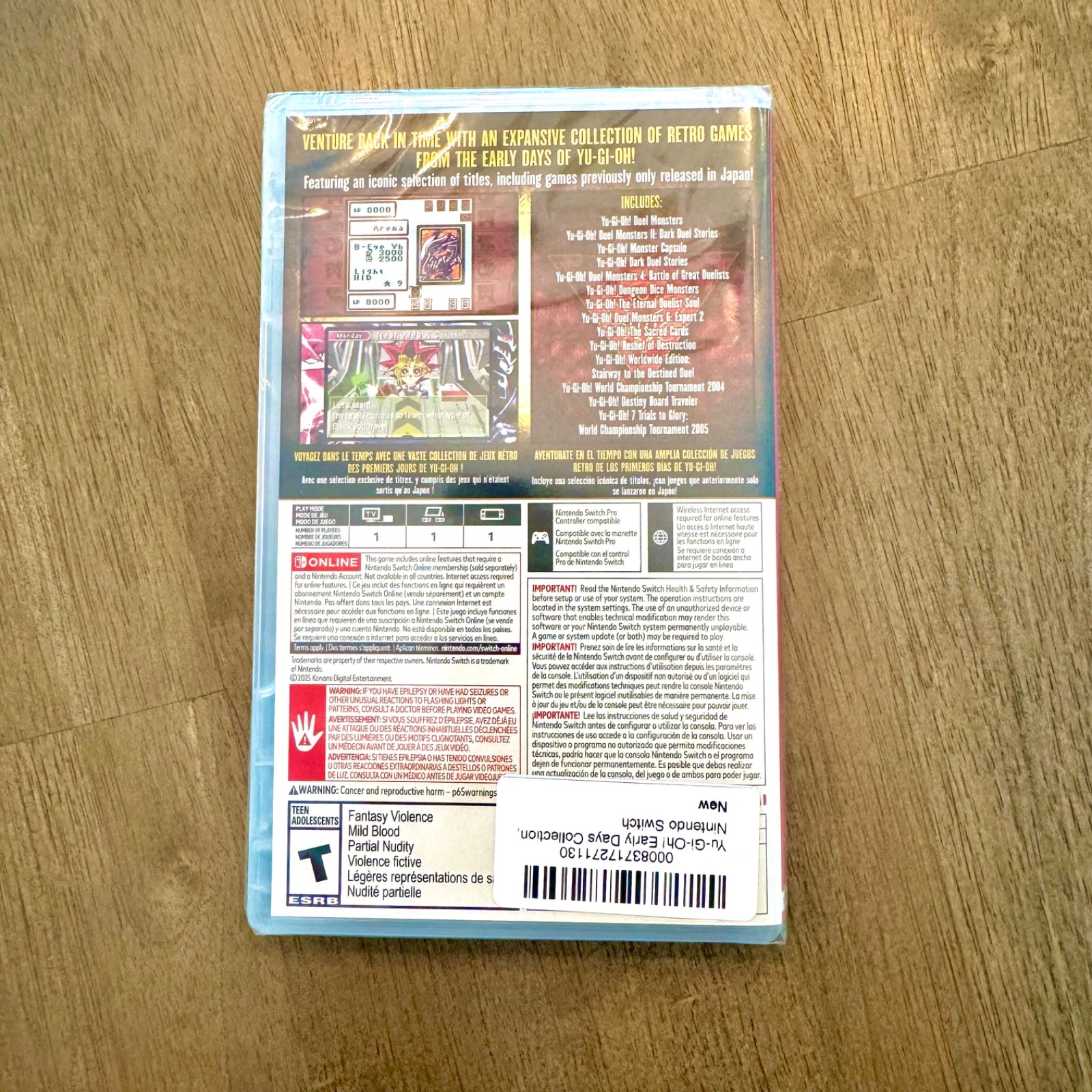 Yu-Gi-Oh! Early Days Collection for Nintendo Switch Video Game – NEW SEALED
