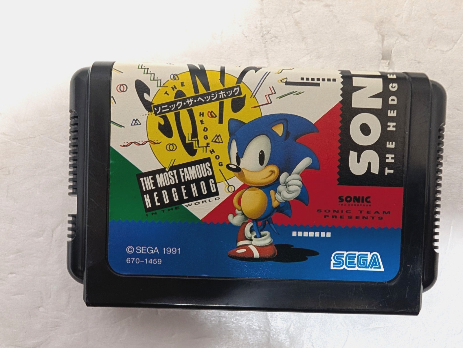 SEGA Mega Drive 16BIT Console Sonic Japan Box
