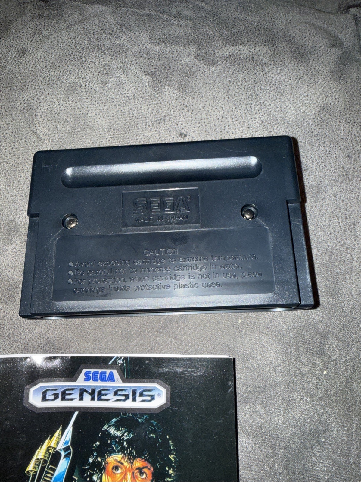 Rambo III (Sega Genesis Game Complete Manual Tested !